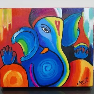 Abstract Ganesha Painting