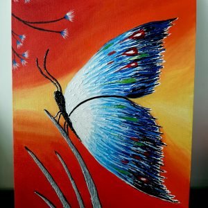 Butterfly - Knife painting