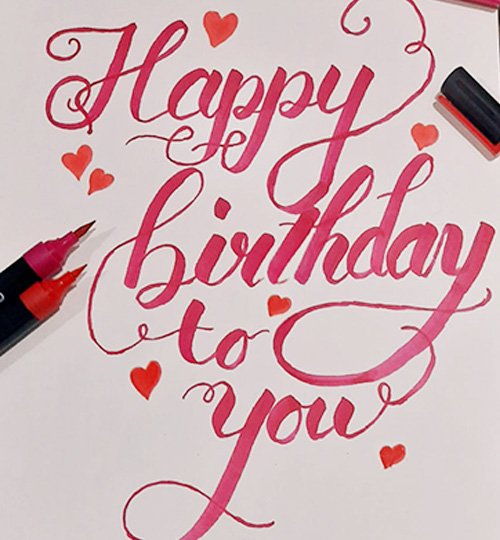 Brush Calligraphy