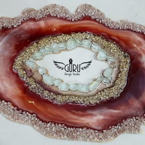 Resin Geode Wall Art