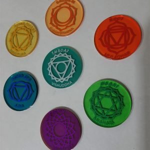 7 Chakras Coasters Set