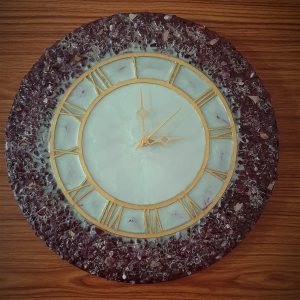 Resin Wall Clock