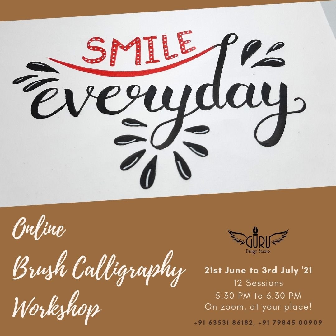 Online Brush Calligrpahy Workshop